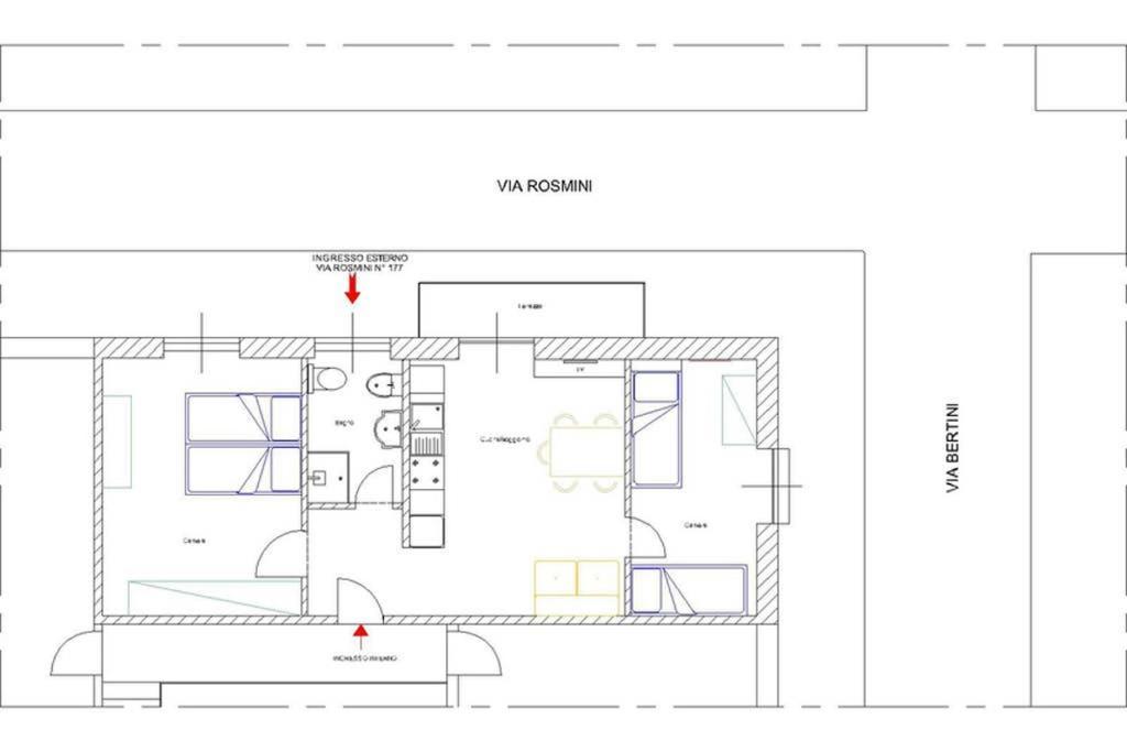 Casa Adele Leilighet Viareggio Eksteriør bilde